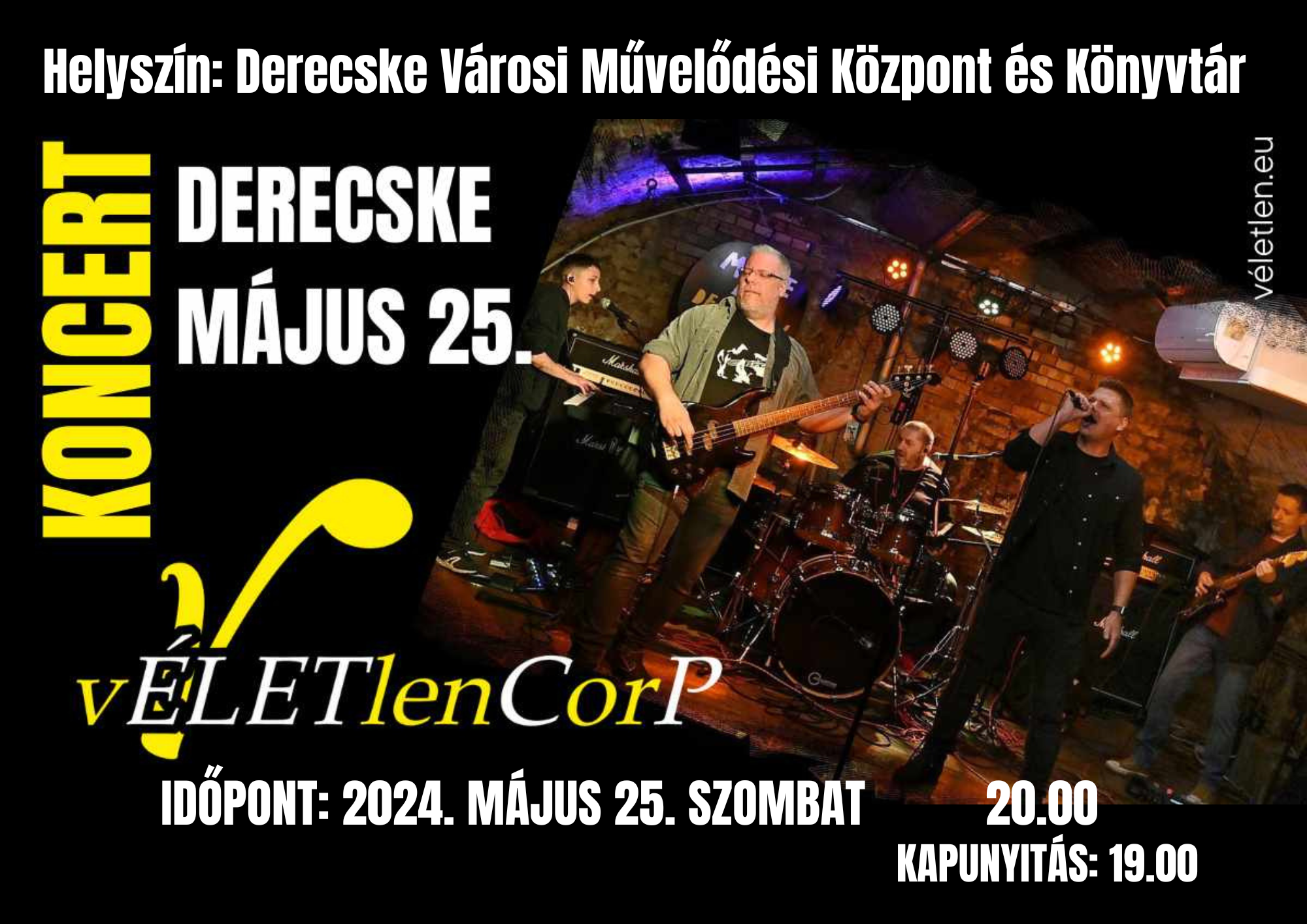 2024.05.25.- vÉLETlenCorP koncert