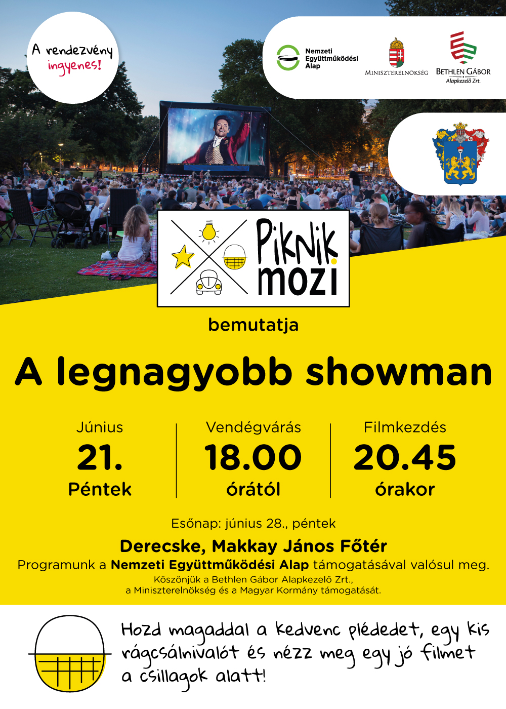 2024.06.21. - Piknik Mozi - A legnagyobb showman