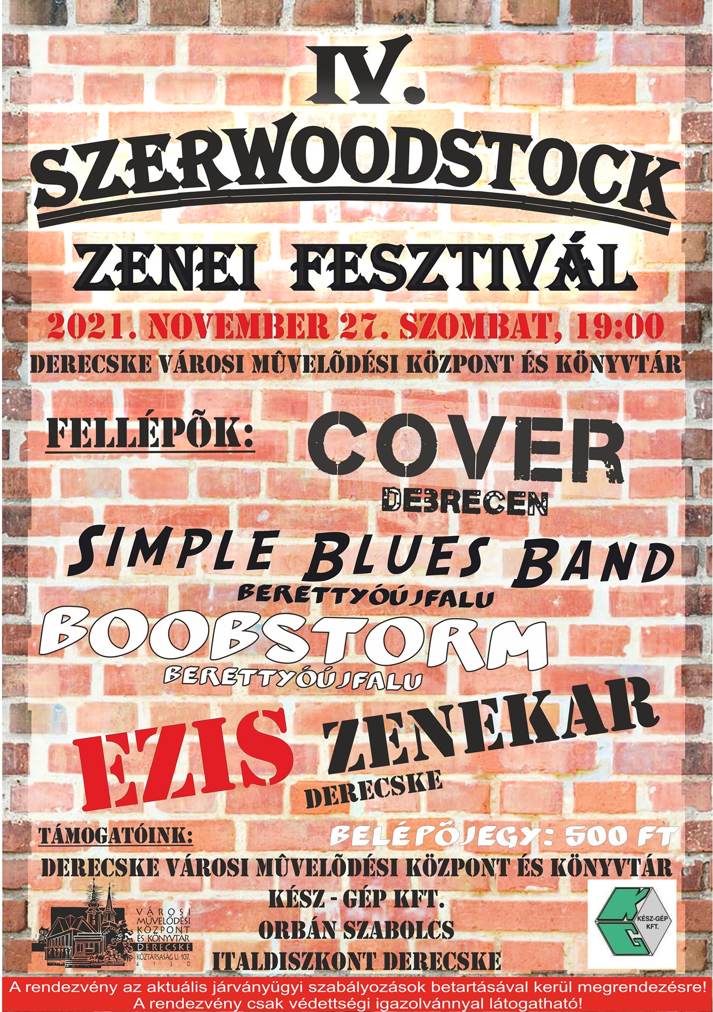 IV. Szerwoodstock Zenei Fesztivál